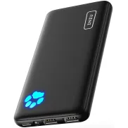 Power Bank INIU 10000mAh Slim con Linterna y Triple 3A