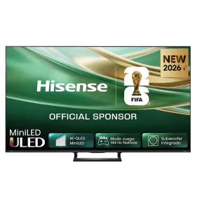 Hisense 50E8S: TV 50" ULED Mini LED UHD 4K con Subwoofer