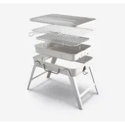 Barbacoa portátil de camping QUECHUA L para 4 personas
