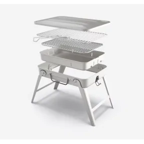 Barbacoa portátil de camping QUECHUA L para 4 personas