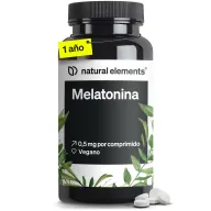 Suplemento de Melatonina Pura para Sueño y Jet Lag