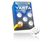 Pilas de Botón CR2032 VARTA - 50 unidades a 0,63€ cada una