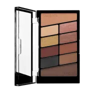Paleta de Sombras Wet n Wild - 10 Colores Brillantes y Mates