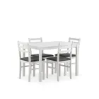 ALBA Set de cocina con mesa y 4 sillas