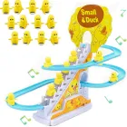Pato eléctrico escalador - Juguete Montessori con música