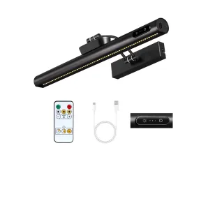 Luz recargable OUTON con control remoto y táctil, 4000mAh