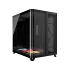 Caja Corsair Air 5400 LX-R e-ATX con 3 ventiladores y filtro