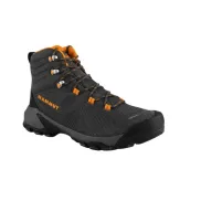 Botas de montaña Mammut Sapuen High GTX Hombre Negro Naranja