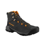 Botas de montaña Mammut Sapuen High GTX Hombre Negro Naranja
