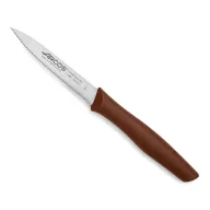 Cuchillo Mondador Nova - Hoja Serrada de 100 mm, Marrón