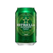 Cerveza Estrella de Levante: 12 Latas de Sabor