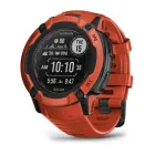 Garmin Instinct 2X Solar: Reloj GPS Militar Rojo con Carga Solar
