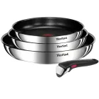 Juego de 3 Sartenes Tefal Ingenio Emotion con Mango Extraíble