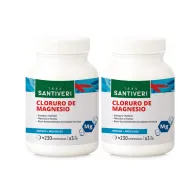 Cloruro Magnésico SANTIVERI - Complemento Alimenticio 2x230