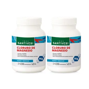 Cloruro Magnésico SANTIVERI - Complemento Alimenticio 2x230