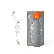 Foco LED GU10 4x3,4W, 920lm, blanco cálido 2700K