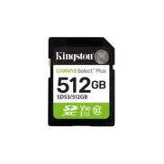 512GB Tarjeta SDXC Kingston Canvas Select Plus 150MBs Clase 10