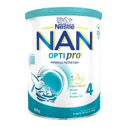 Leche en polvo 800g NAN OPTIPRO 4 de Nestlé, 3 unidades