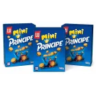 Galletas Mini Príncipe de Chocolate con Leche, Pack 4x40g