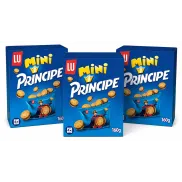 Galletas Mini Príncipe de Chocolate con Leche, Pack 4x40g