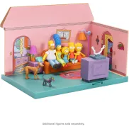 Diorama Oficial de la Sala de Estar de Los Simpson - Jakks Pacific