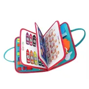 Tablero de fieltro para aprendizaje sensorial en niños