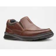 Zapatillas de piel CLARKS Cotrell, tallas 42 a 46