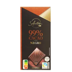 Carrefour: 3 tabletas de chocolate negro 99% a 4,78€
