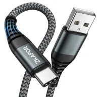 Cable de Carga Rápida USB C 1M, Nylon Trenzado 3A