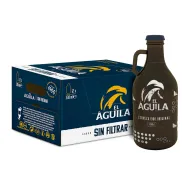 Cerveza Lager Especial El Águila 12x33cl + Botella Vintage 94cl