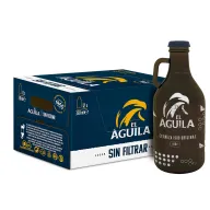 Cerveza Lager Especial El Águila 12x33cl + Botella Vintage 94cl