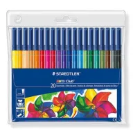 20 rotuladores Noris Club de STAEDTLER en estuche