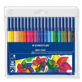 20 rotuladores Noris Club de STAEDTLER en estuche