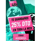 Descuento del -25% en TODO en Pampling (mínimo 9'99€)