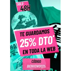 Descuento del -25% en TODO en Pampling (mínimo 9'99€)