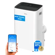 Aire Acondicionado Portátil MIDEA Pingüino 4 en 1 9.000 BTU