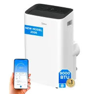Aire Acondicionado Portátil MIDEA Pingüino 4 en 1 9.000 BTU