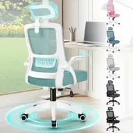 Silla Ergonómica de Oficina Alfordson con Reposabrazos Ajustables