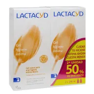 Gel Higiene Íntima Lactacyd, Pack Ahorro 2x200 ml