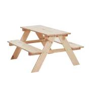 Muebles de Madera para Niños: Conjunto Ideal para Jugar
