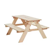 Muebles de Madera para Niños: Conjunto Ideal para Jugar