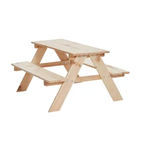Muebles de Madera para Niños: Conjunto Ideal para Jugar