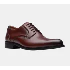 Derbies CraftArlo Lace de piel marrón - CLARKS