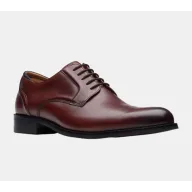 Derbies CraftArlo Lace de piel marrón - CLARKS