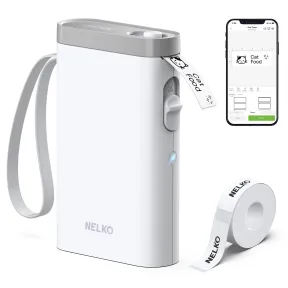 Etiquetadora Bluetooth Nelko P21, Mini Impresora Térmica