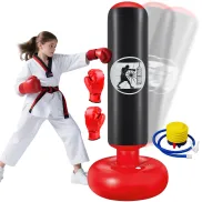 Saco de Boxeo para Niños de 6 a 12 Años - 160cm Qoosea