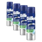 Gel Calmante para Afeitar con Aloe Vera - Paquete de 4
