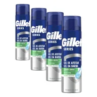 Gel Calmante para Afeitar con Aloe Vera - Paquete de 4