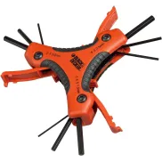Juego de Llaves Allen Ergonómicas de Acero Cromo Vanadio