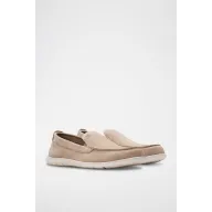 Mocasines Flexway Beige de Nobuk por CLARKS